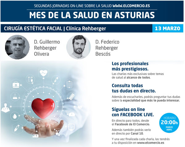 Cirugía Estética Facial 13 Marzo Mes De La Salud - el Comercio - Clínica Rehberger López-Fanjul Oviedo