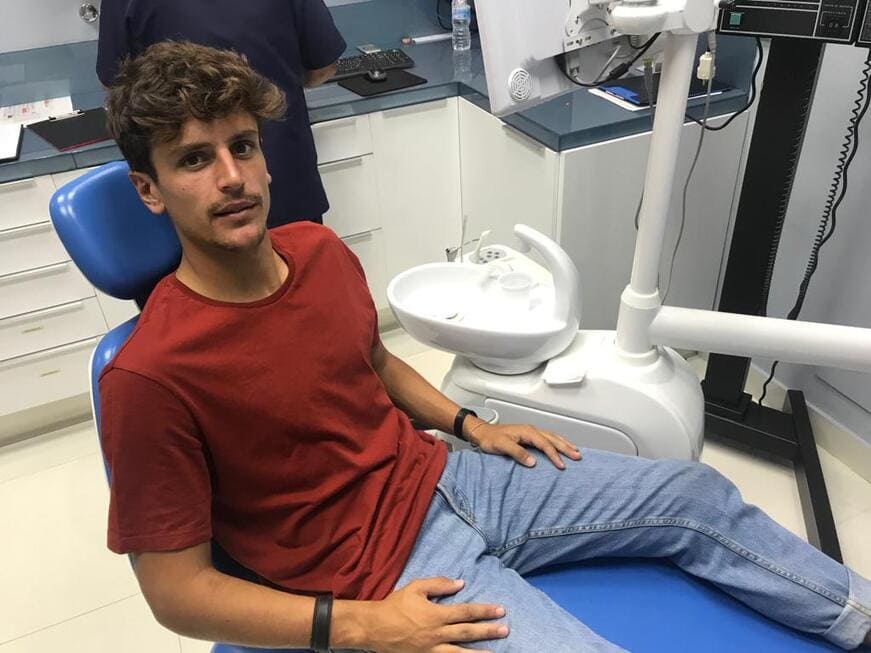 Marco Sangalli clinica dental rehberger - revisiones dentales a deportistas